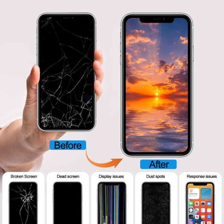 Original LCD Screen For iPhone XR High Quality Mobile Spares Parts